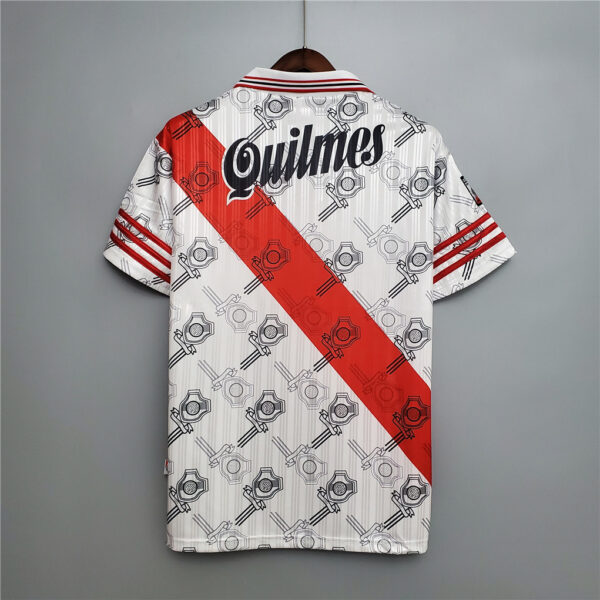River Plate home white