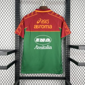 Roma Pre-Match Kit Retro Soccer T-Shirt