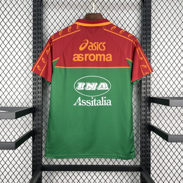 Roma Pre-Match Kit Retro Soccer T-Shirt