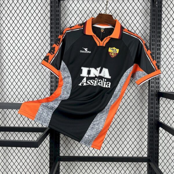Roma Third Retro Kit Vintage Shirt