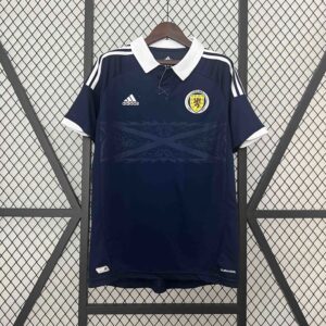Scotland Home Retro Kit Soccer Uniform