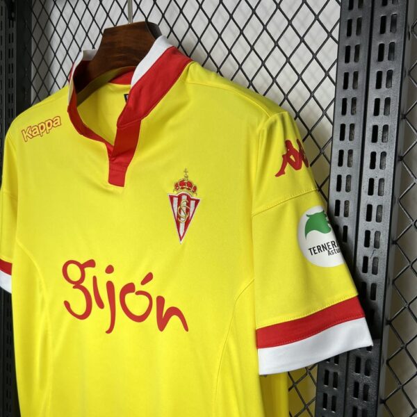 Sporting De Gijón Away Retro Kit Vintage Shirt Soccer