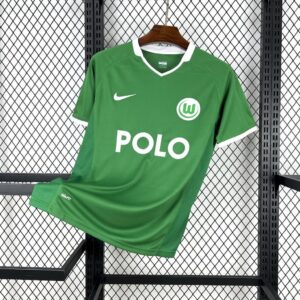 Wolfsburg Home Retro Kit Vintage Shirt Soccer