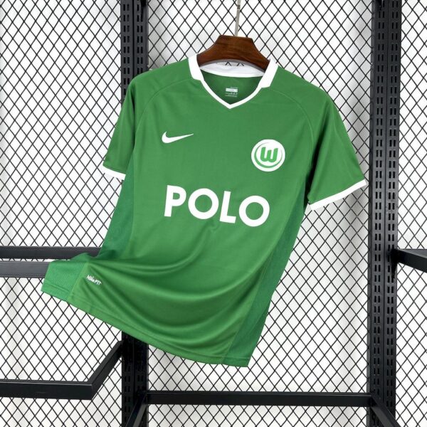 Wolfsburg Home Retro Kit Vintage Shirt Soccer