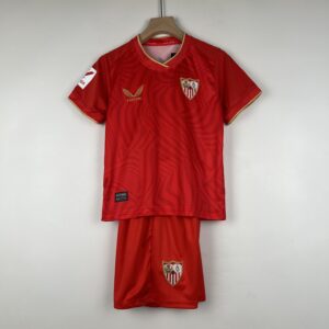 kids Sevilla away football t-shirt