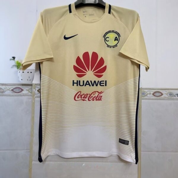 Club America Home Retro Kit Centennial Vintage Shirt Soccer Jerseys