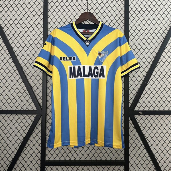 Malaga Away Retro Kit Vintage Uniform
