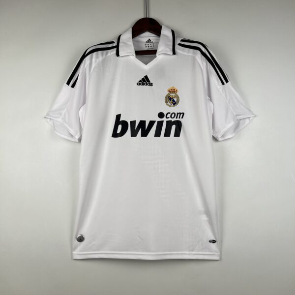 Real Madrid Retro Home Kit Vintage White Shirt Football Jerseys