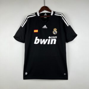 Real Madrid Retro Third Kit Vintage Black Shirt Football Jerseys
