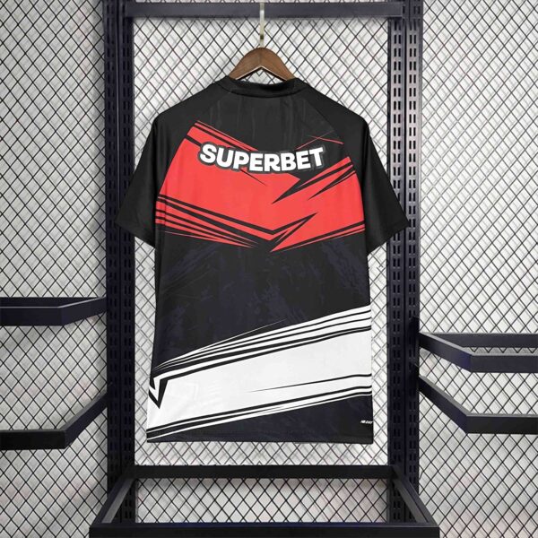 Sao Paulo Goalkeeper Black Kit Soccer Uniforms