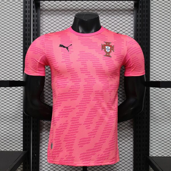 2026 Portugal Pink Goalkeeper World Cup Kit 2026 Player Version Apparel AAAAJers