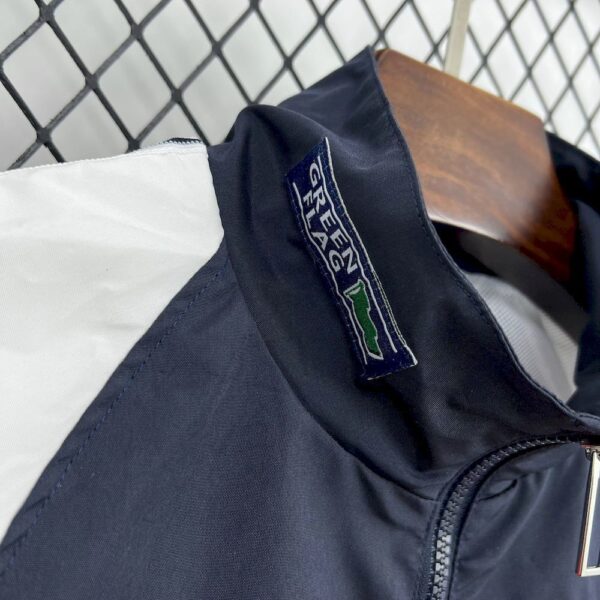 2024 England Classic Style Red Windbreaker Jacket