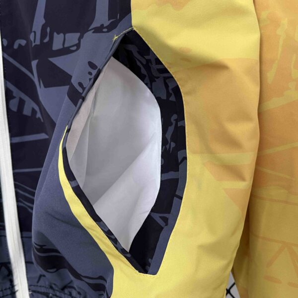 2024 Fluminese Trench Coat Reversible Windbreaker Double-Sides Jacket Soccer AAA