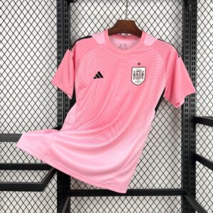 2026 Spain Pink Goalkeeper Shirt World Cup 2026 Stadium Football Apparel AAAAJer