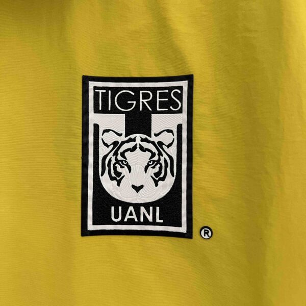 2024 Tigres UANL Orange&Yellow Trench Coat Reversible Windbreaker Double-Sides J