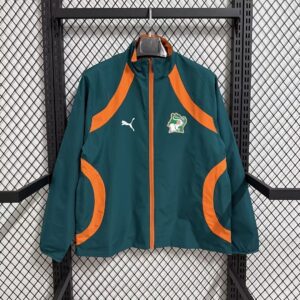 2026 Ivory Coast Green Windbreaker Soccer Jackets