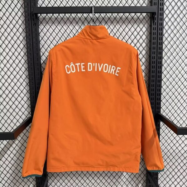 2026 Ivory Coast Orange Windbreaker Soccer Jackets
