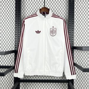 2026 Spain Away Style Beige Windbreaker Jacket