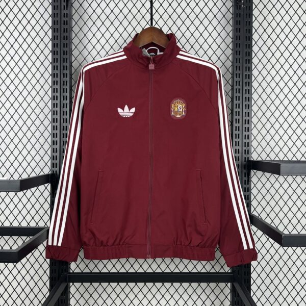2026 Spain Red Pre-Match Windbreaker Jacket