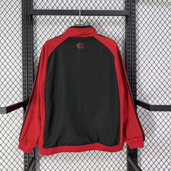 AC Milan Retro Windbreaker Red Jackets