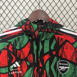 Arsenal Red&Green Windbreaker Jacket Football