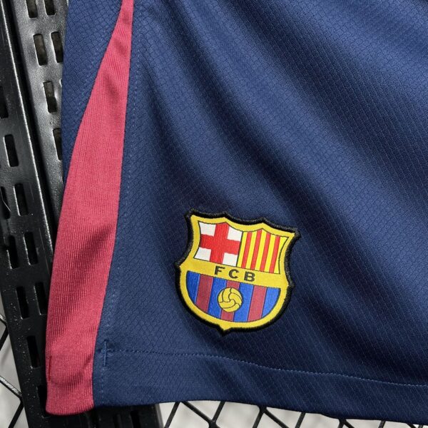 Barcelona Home Shorts Football Trousers Soccer