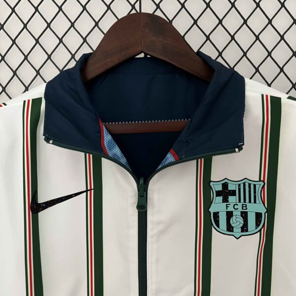 Barcelona Reversible Windbreaker Double-Sides Jacket Soccer Jerseys For Sale