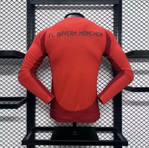 Bayern Munich 2024-25 Home Long Sleeves Jersey – Player Versi