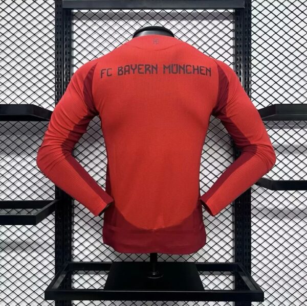Bayern Munich 2024-25 Home Long Sleeves Jersey – Player Versi