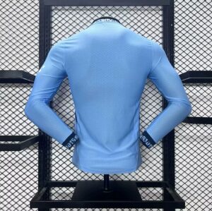Manchester City 2024-25 Home Long Sleeves Jersey – Player Versi