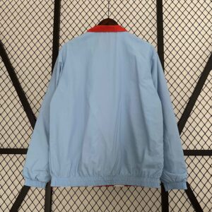 Manchester City Reversible Windbreaker Red&Blue Double-Sides Jacket Soccer Jerse