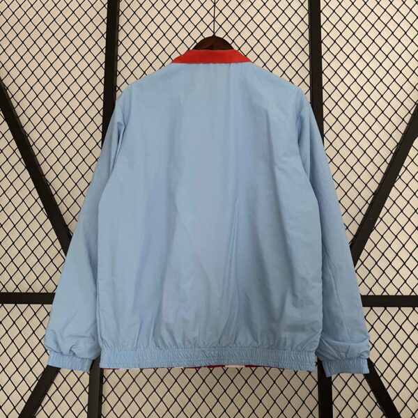 Manchester City Reversible Windbreaker Red&Blue Double-Sides Jacket Soccer Jerse