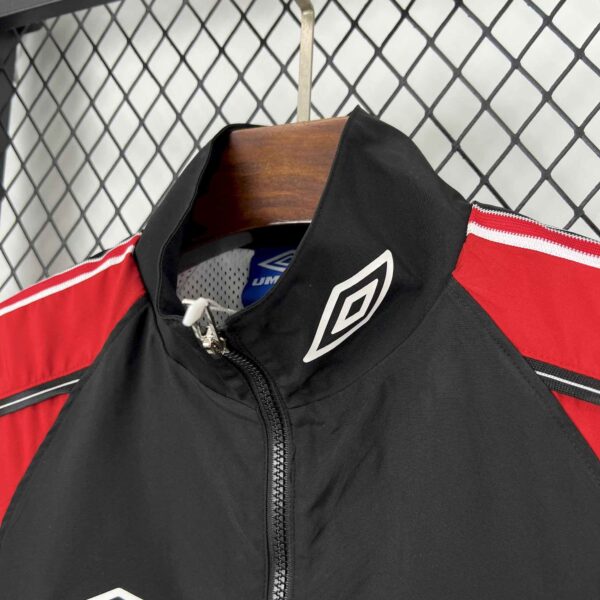 Manchester United Black&Redl Windbreaker Jacket