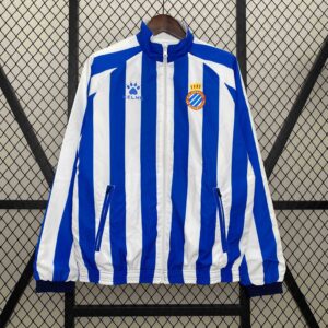 RCD Espanyol Trench Coat Reversible Windbreaker Double-Sides Jacket