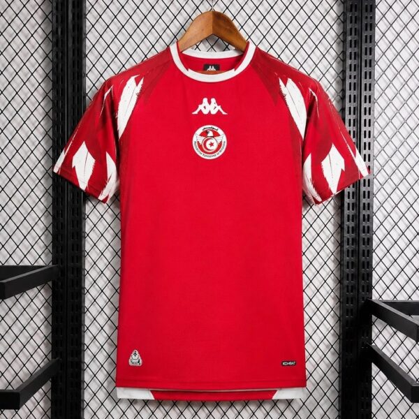 2026 Tunisia Home Shirt World Cup 2026 Football Apparels AAAA Jersey Wholesale Y