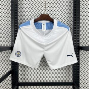 Manchester City Home Shorts Soccer Trousers Joy