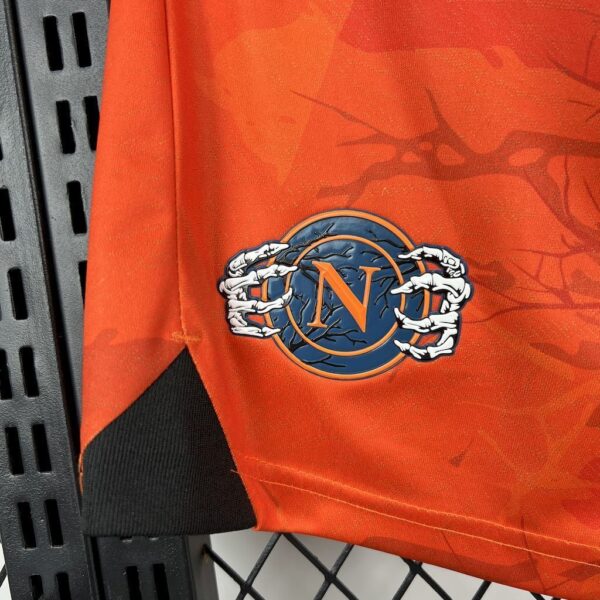 Napoli Training Orange Shorts Football Pants