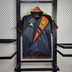 2024 Mexico Goalkeepers Black Kit Football