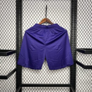 Real Madrid Purple Y3 Shorts Football Trousers Soccer
