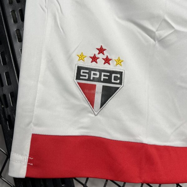 Sao Paulo Home Shorts Football Trousers Soccer