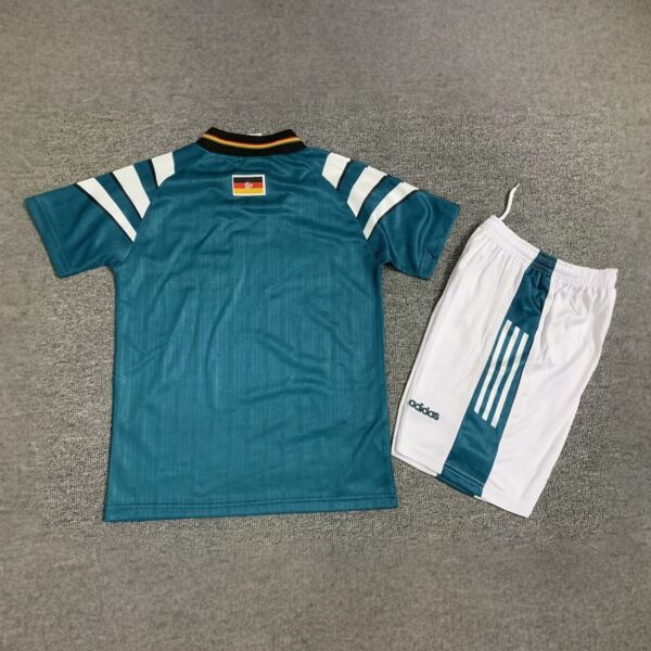 1996 Germany Away Retro Kids Kits Euro Cup Shirt Cheap Jerseys