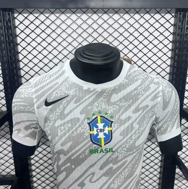 Brazil 2024-25 White Jersey– Player Versi