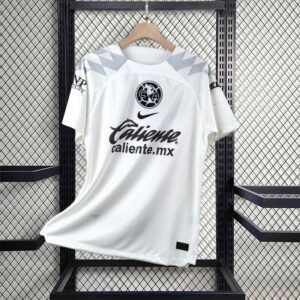 America Goalkeeper White Kit Soccer Uniform