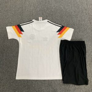 1990 Germany Home Retro Kids Kits World Cup Shirt Cheap Jerseys
