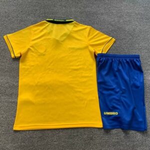 1994 Brazil Home Retro Kids Kits World Cup Shirt Soccer Jerseys