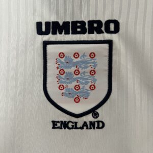 1998 England Home Retro Kid Kits Youth Apparels Sport