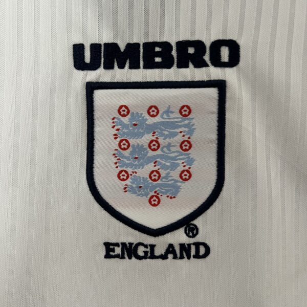 1998 England Home Retro Kid Kits Youth Apparels Sport