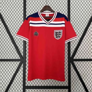 1982 England Away Retro Kit Football Uniform