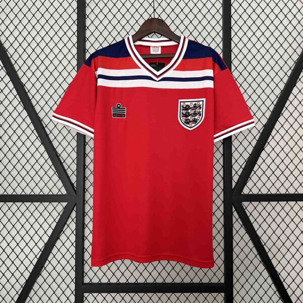 1982 England Away Retro Kit Football Uniform