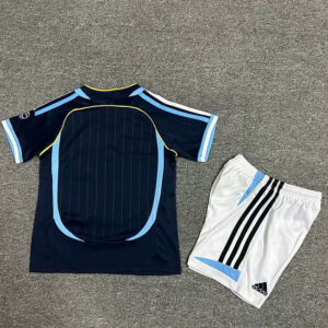 2006 Argentina Away Retro Kid Kits Youth Apparels Soccer